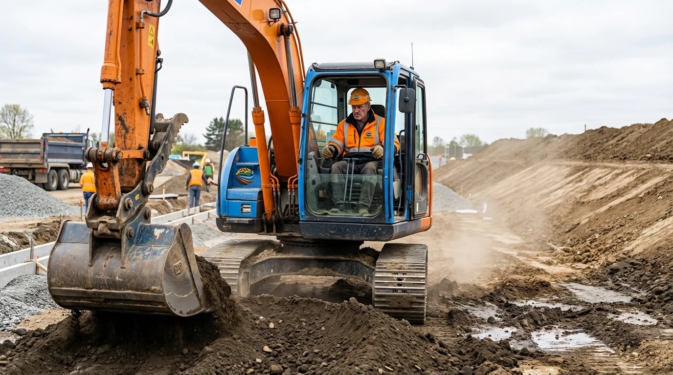 Second commercial earthworks project by Earthworks Rotorua — bulk excavation for commercial development