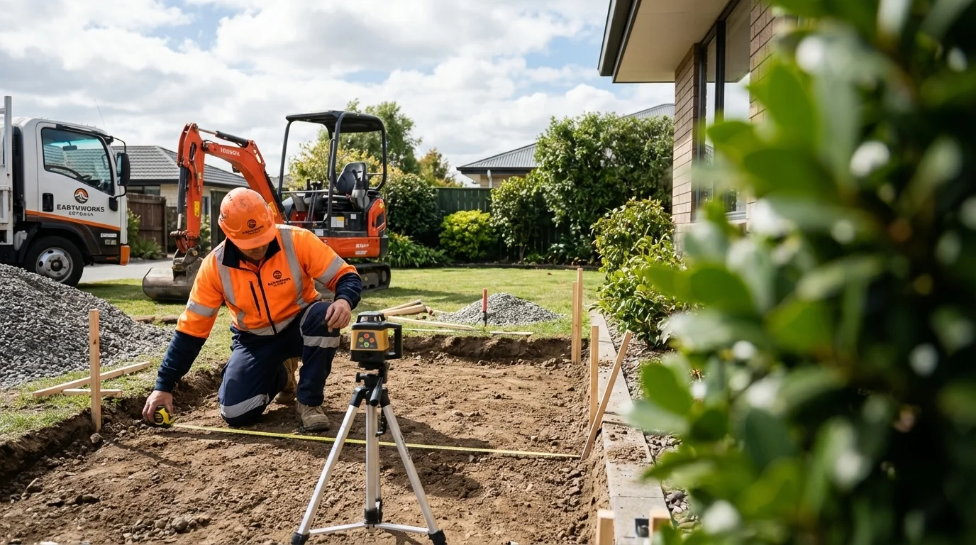 Second residential earthworks project by Earthworks Rotorua — land clearing and preparation in Rotorua