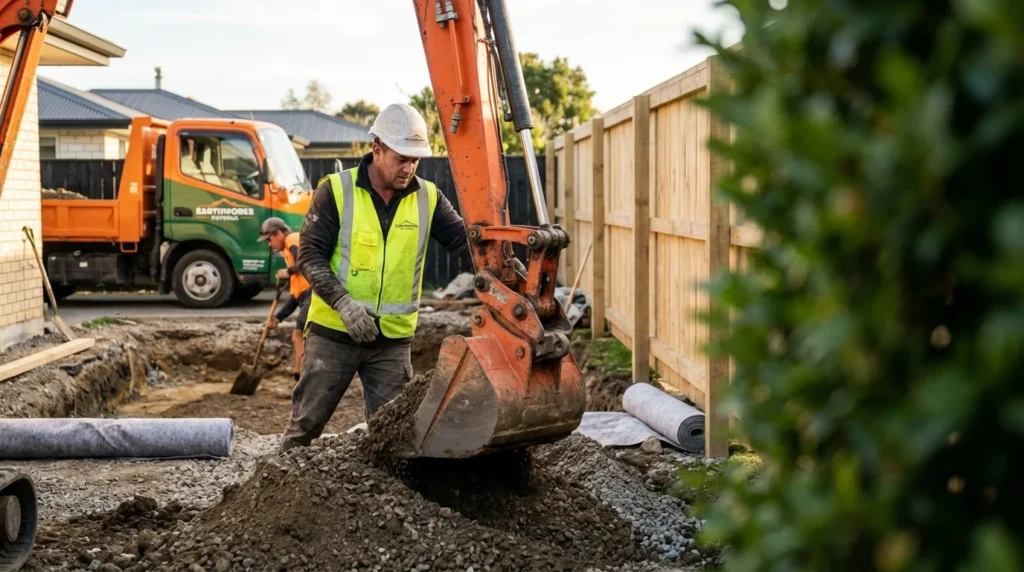Third residential earthworks project by Earthworks Rotorua — subdivision development and site grading